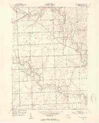 Rattle Run 1952 topographic map thumbnail
