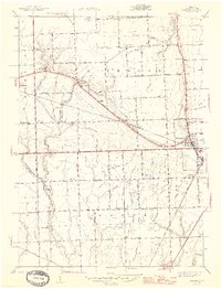 Richmond 1945 topographic map thumbnail