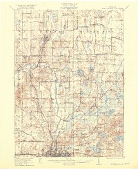 Rives Junction 1921 topographic map thumbnail