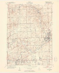 Rochester 1952 topographic map thumbnail