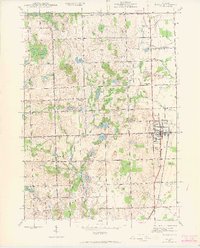 Romeo 1943 topographic map thumbnail