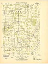 Romulus topographic map thumbnail