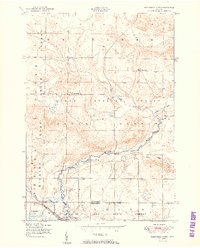 Roscommon North 1951 topographic map thumbnail