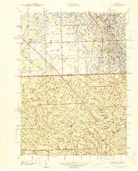 Royal Oak 1941 topographic map thumbnail