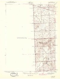 Salem 1945 topographic map thumbnail