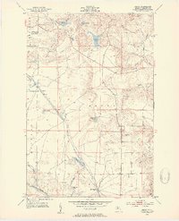 Sands 1952 topographic map thumbnail