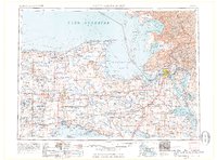 Sault Sainte Marie 1956 topographic map thumbnail