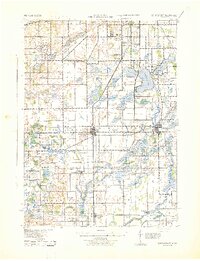 Schoolcraft 1943 topographic map preview