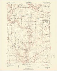Smiths Creek 1952 topographic map thumbnail