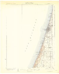 South Haven 1930 topographic map thumbnail