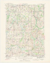 Springport 1919 topographic map preview