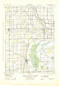 St. Charles 1943 topographic map thumbnail