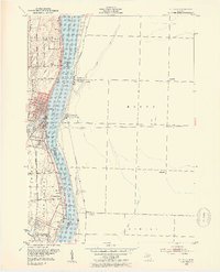 St. Clair 1952 topographic map preview