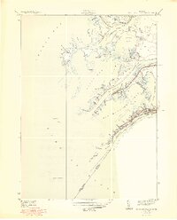 St. Clair Flats 1949 topographic map thumbnail