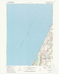 Stevensville 1970 topographic map thumbnail