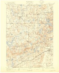 Stockbridge 1922 topographic map thumbnail