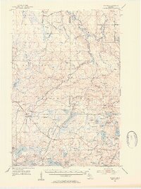 Thayer 1952 topographic map preview