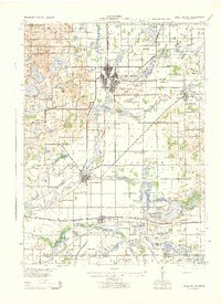 Three Rivers topographic map thumbnail