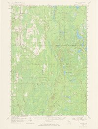 Trenary 1958 topographic map thumbnail