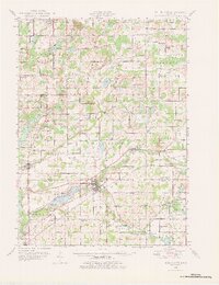 Union City 1947 topographic map thumbnail