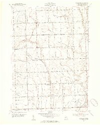 Waldenburg 1952 topographic map thumbnail