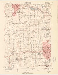 Wayne 1952 topographic map thumbnail