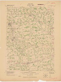 Wayne 1912 topographic map preview