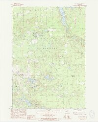 Wellston 1987 topographic map thumbnail