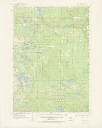 Wellston 1957 topographic map thumbnail