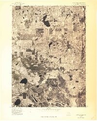 White Cloud SE topographic map thumbnail