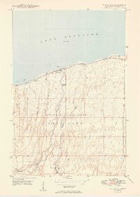 White Pine 1949 topographic map thumbnail