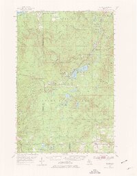 Winona 1954 topographic map thumbnail