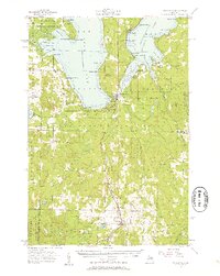 Wolverine 1957 topographic map thumbnail