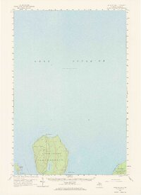 Wood Island 1958 topographic map thumbnail