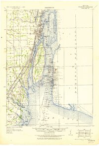 Wyandotte 1929 topographic map thumbnail