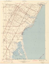 Erie 1943 topographic map thumbnail
