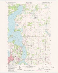Alexandria East 1966 topographic map thumbnail