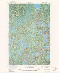 Anderson Lake 1970 topographic map thumbnail