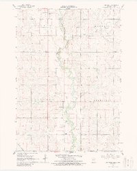 Ash Creek 1967 topographic map thumbnail