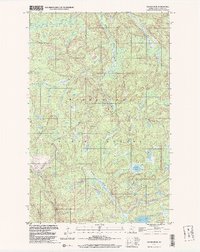 Ash River SE 1999 topographic map thumbnail