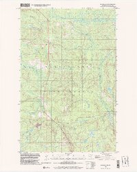 Ash River SW 1999 topographic map thumbnail