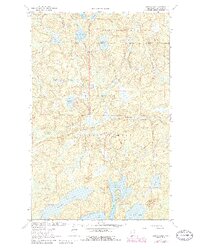 Astrid Lake 1963 topographic map thumbnail