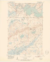 Babbitt 1951 topographic map thumbnail
