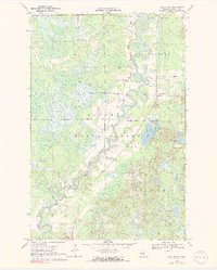 Ball Bluff 1970 topographic map thumbnail