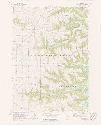 Beaver 1972 topographic map preview