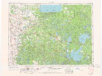 Bemidji 1954 topographic map thumbnail