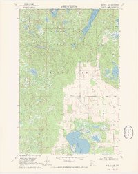 Big Rush Lake 1969 topographic map thumbnail