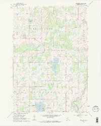 Bradford 1961 topographic map thumbnail