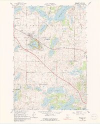 Brandon 1966 topographic map thumbnail