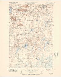 Buhl 1951 topographic map thumbnail